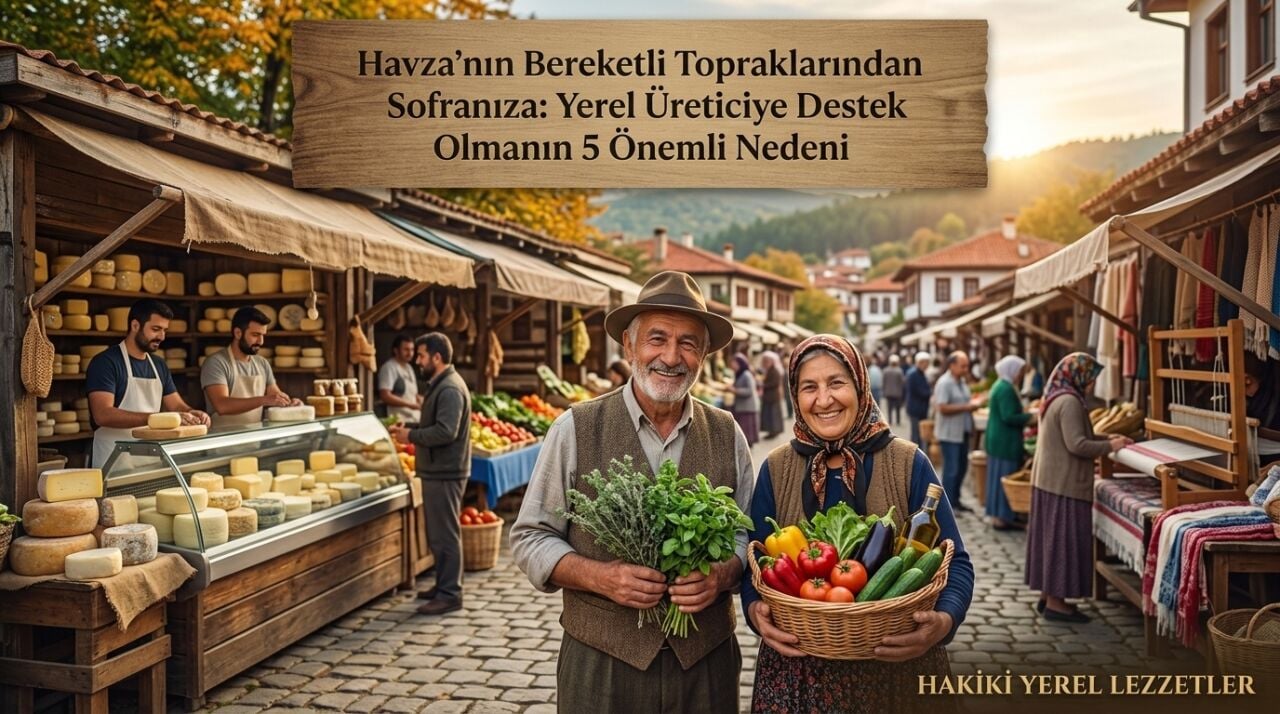 Havza'nın Bereketli Topraklarından Sofranıza: Yerel Üreticiye Destek Olmanın 5 Önemli Nedeni